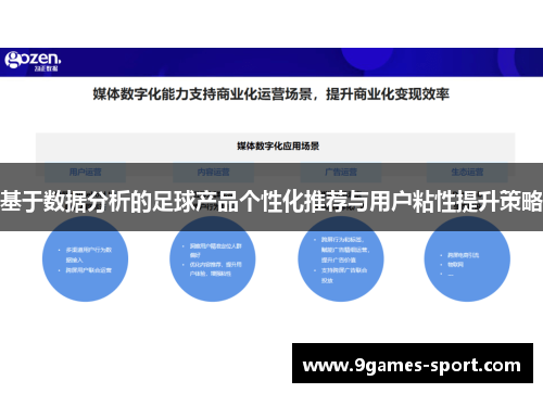 基于数据分析的足球产品个性化推荐与用户粘性提升策略